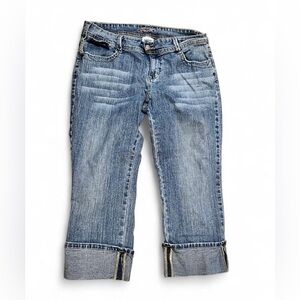 Jordache Denim Cropped Jeans Y2K Size 13/14